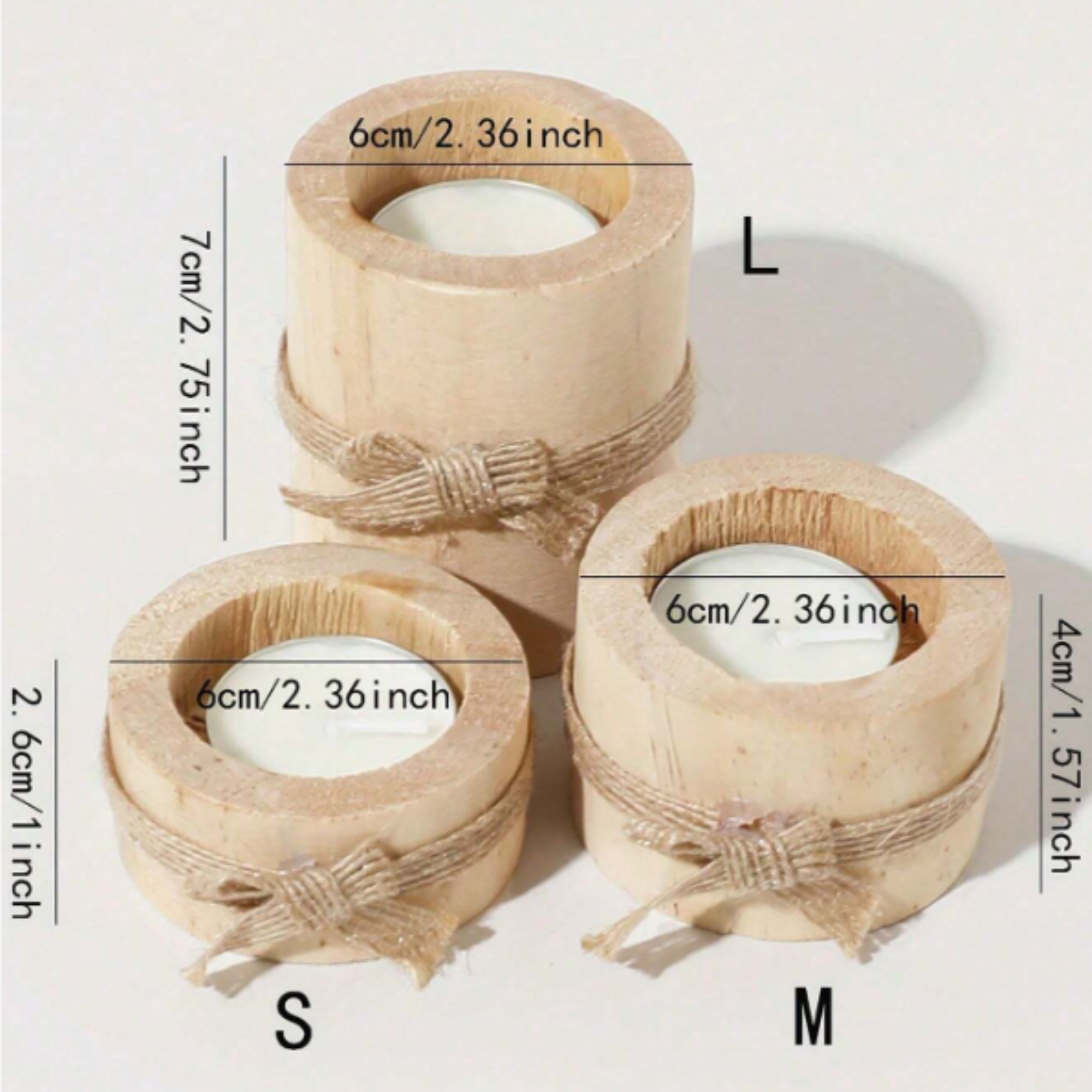 candle holders with candles