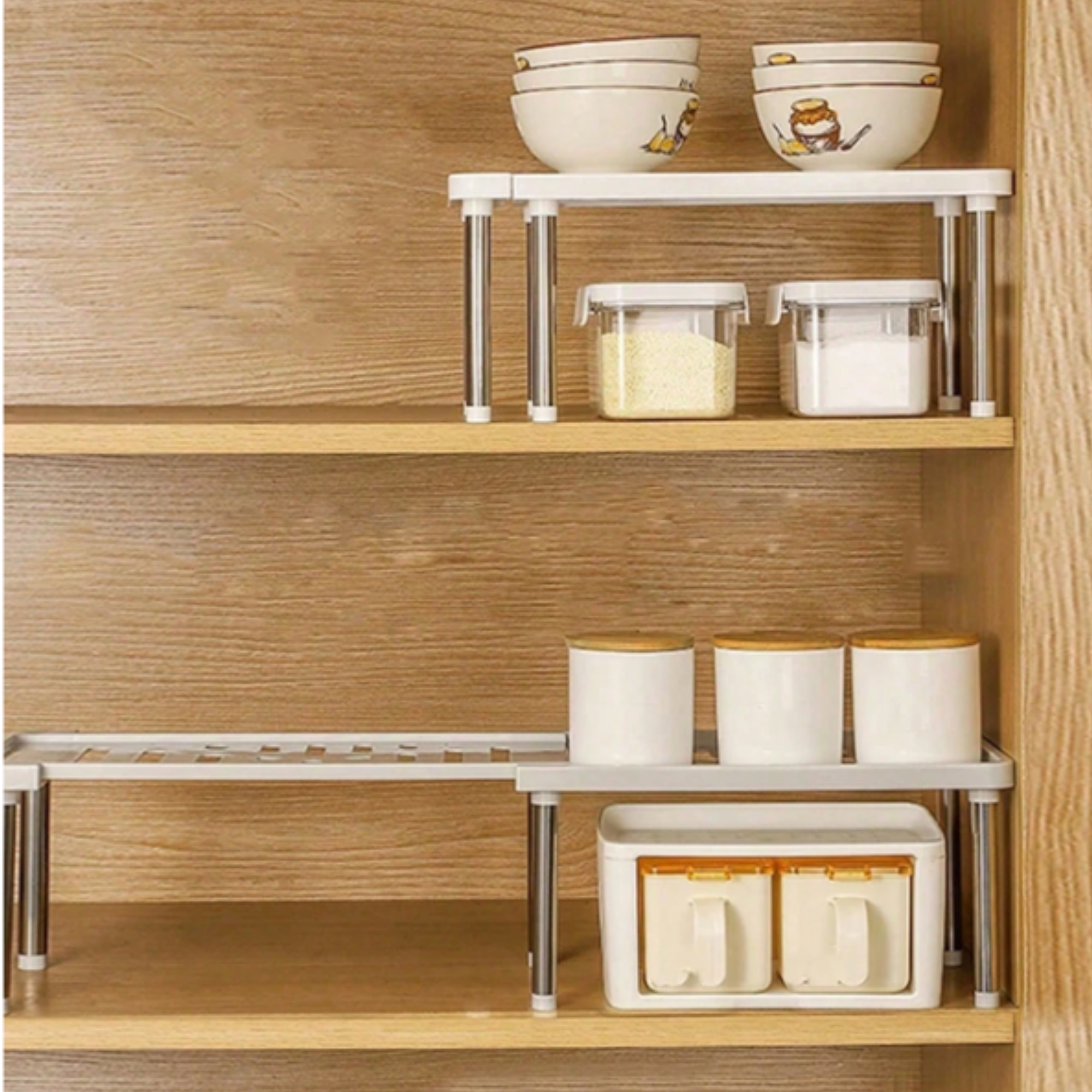 expandable kitchen organizer rack