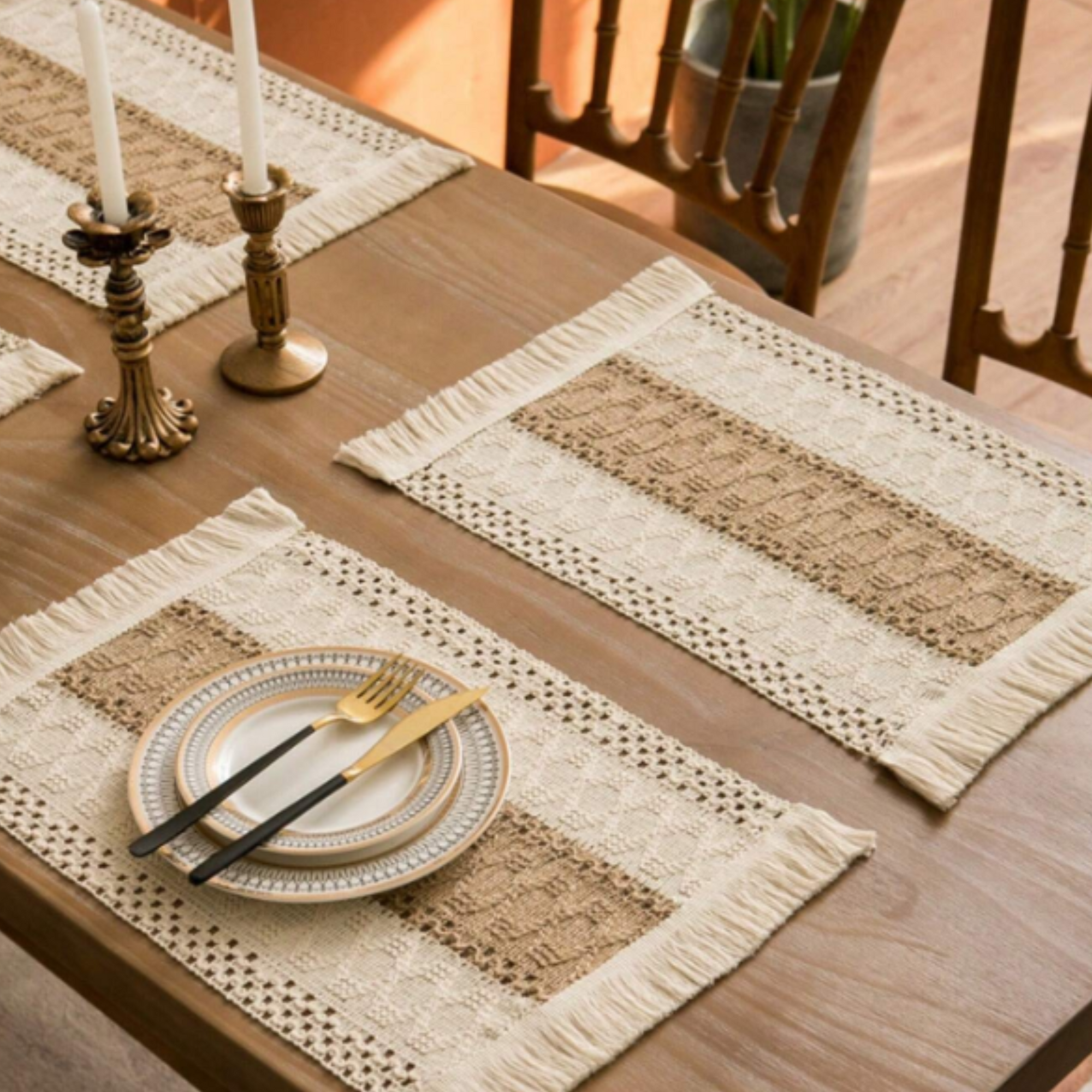 linen placemats