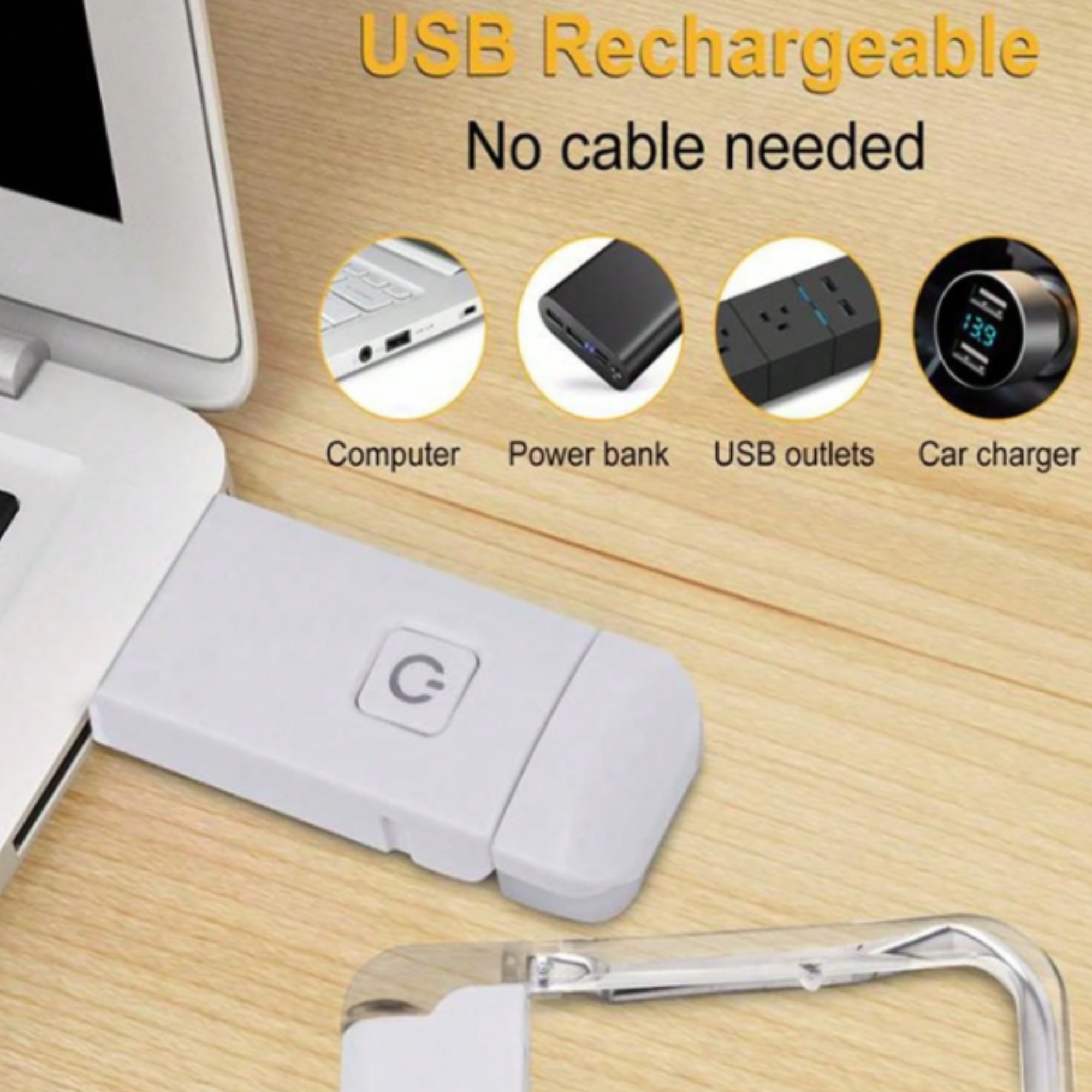 rechargeable reading light