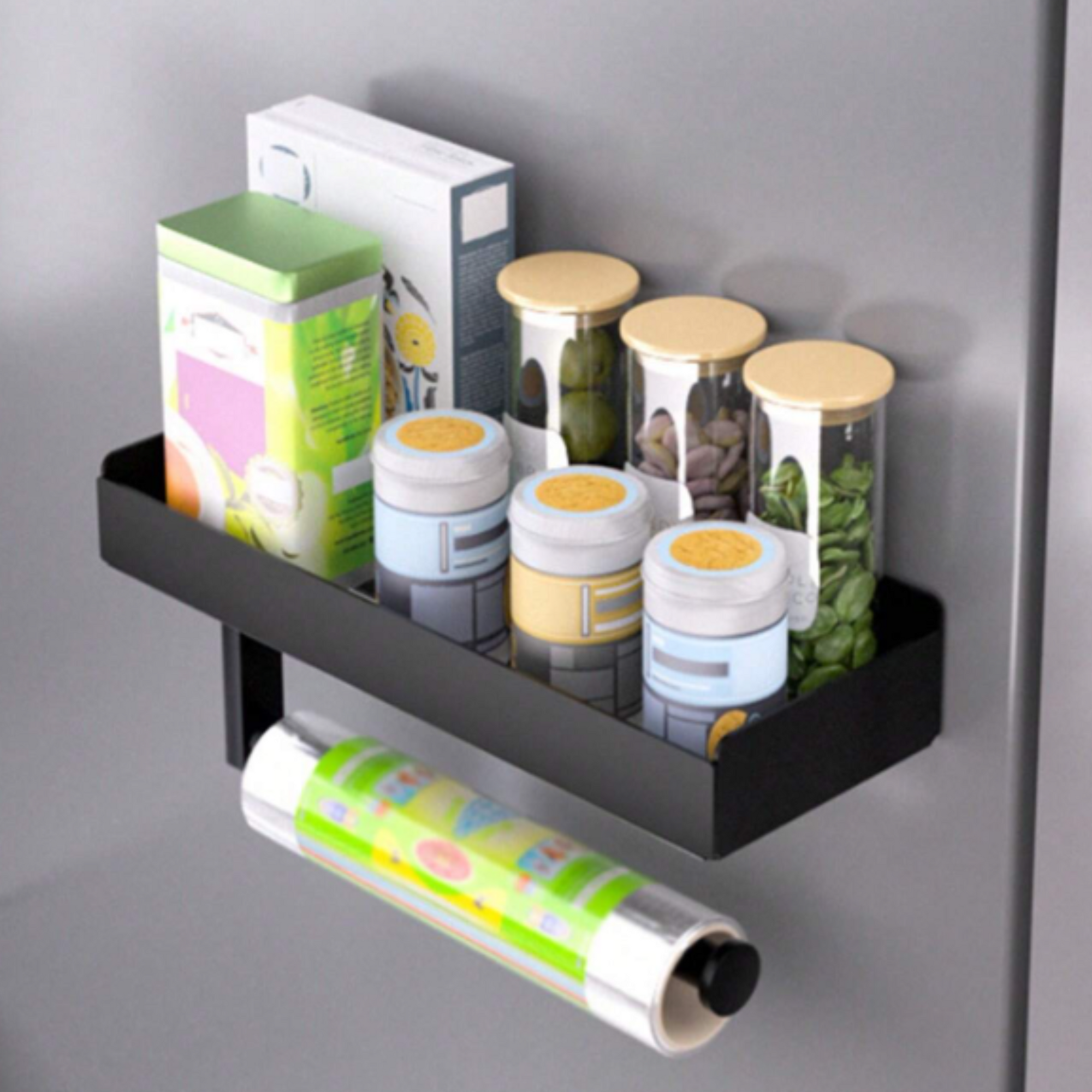 refrigerator magnetic storage rack