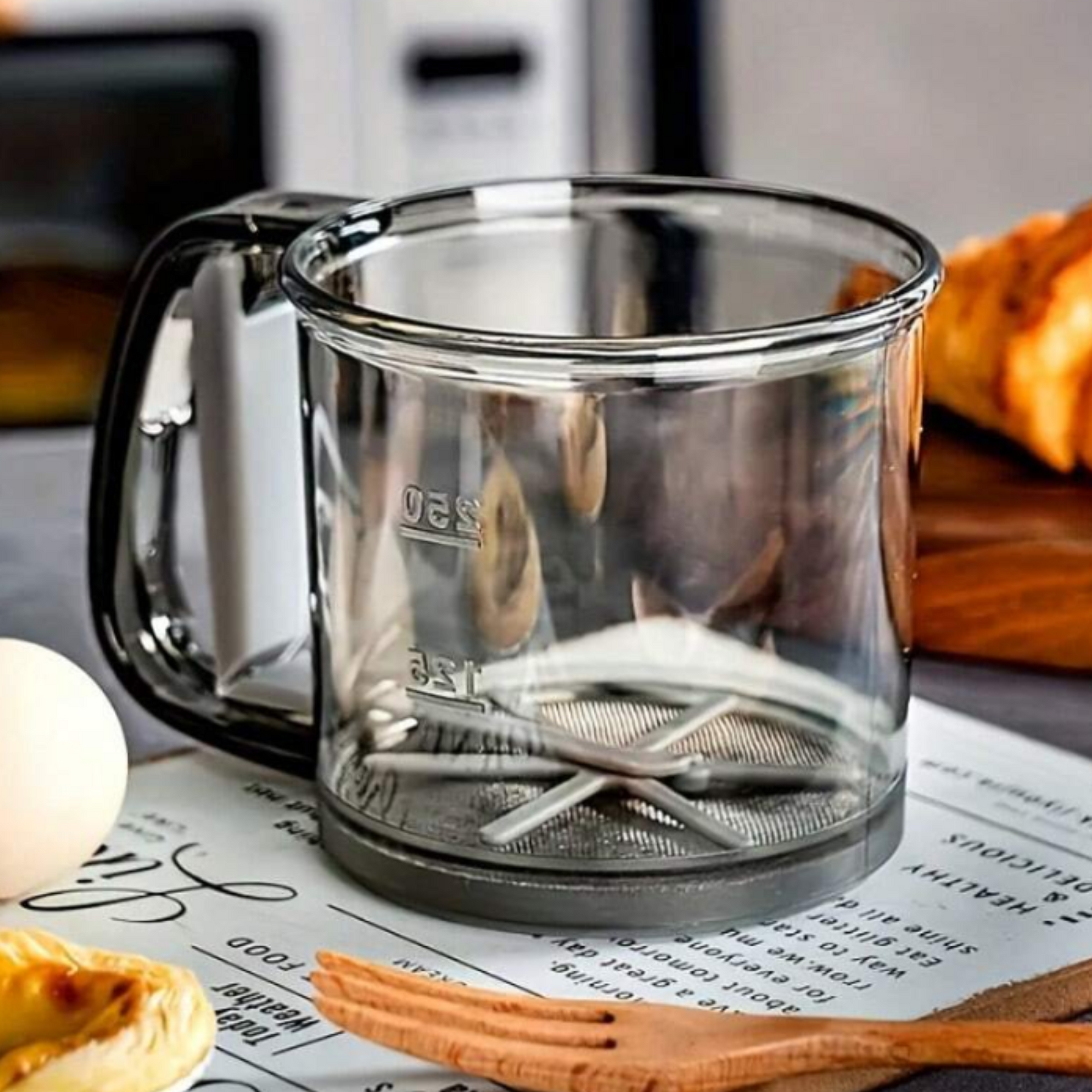 semi automatic flour sifter