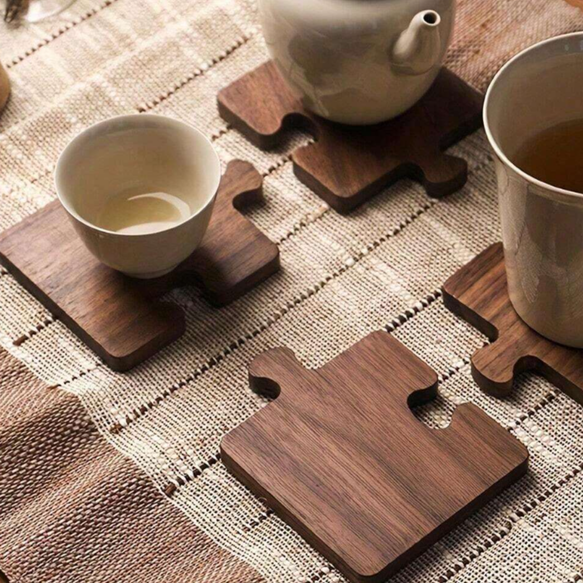 wooden coasters