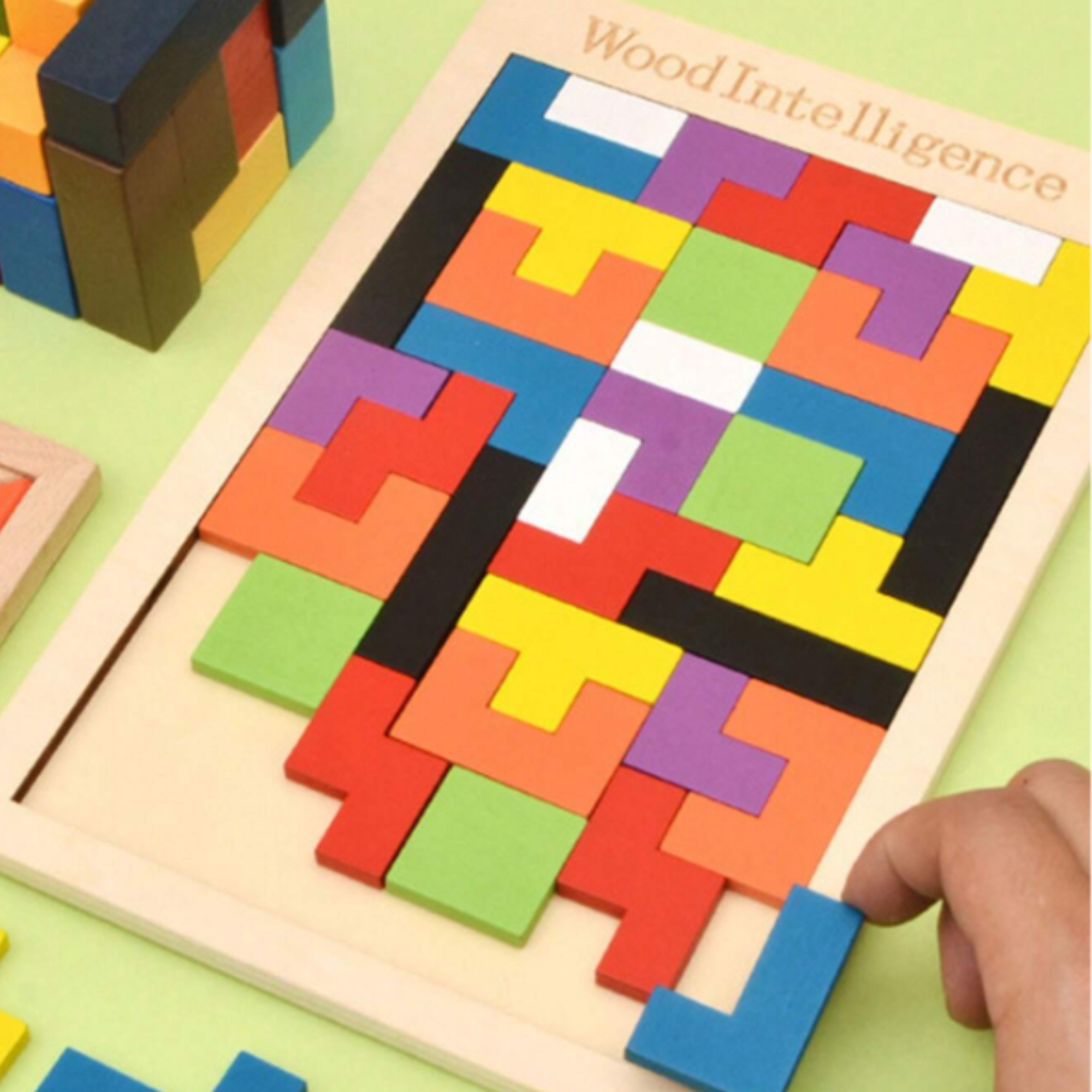wooden jigsaw puzzle
