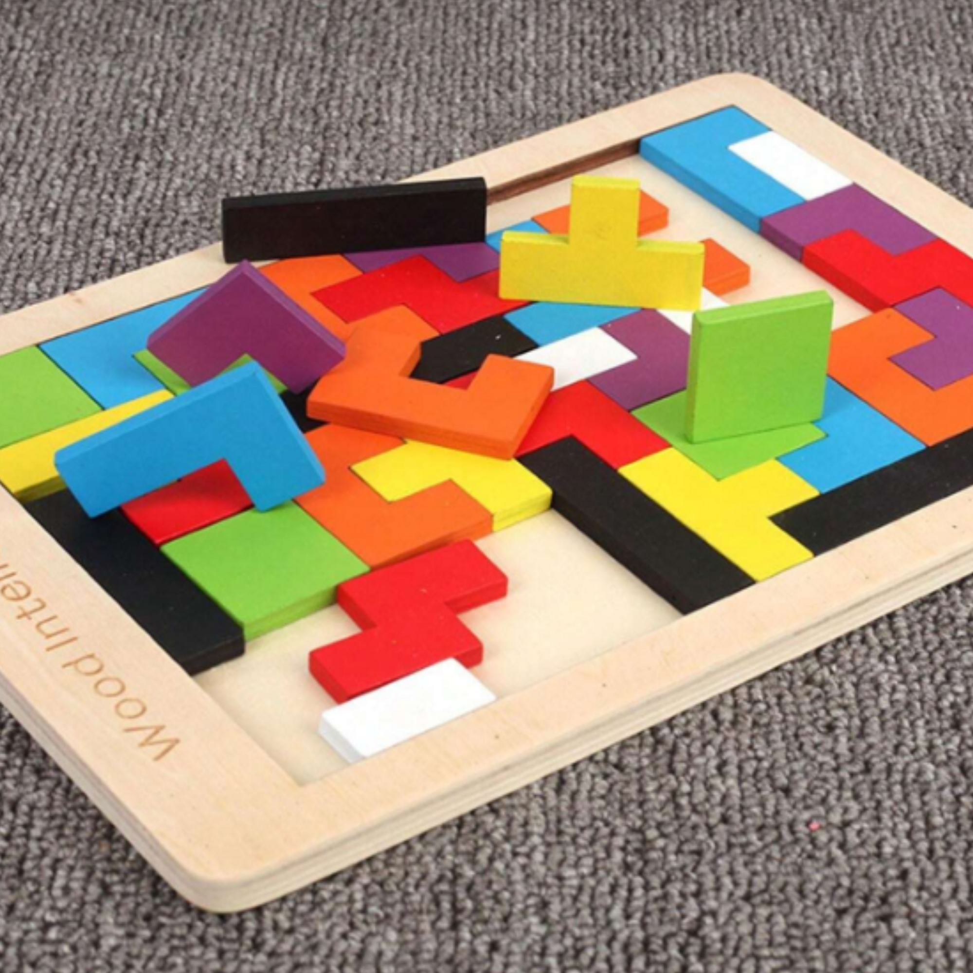 wooden puzzle game