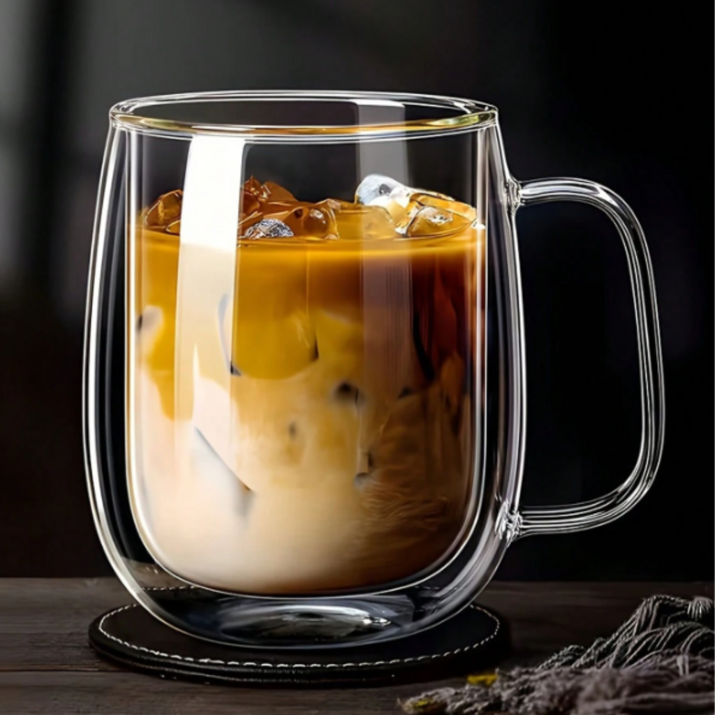 borosilicate coffee mug