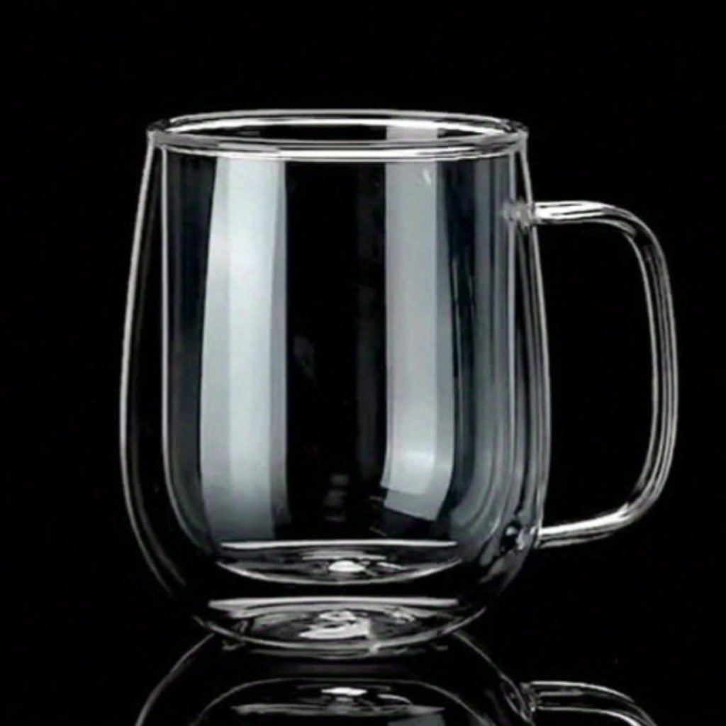 borosilicate glass coffee mug 