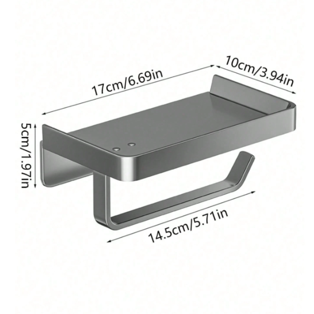 carbon steel toilet roll holder