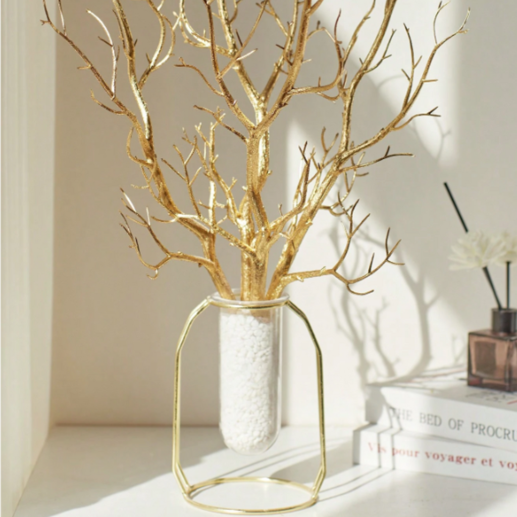 fake gold tree branch