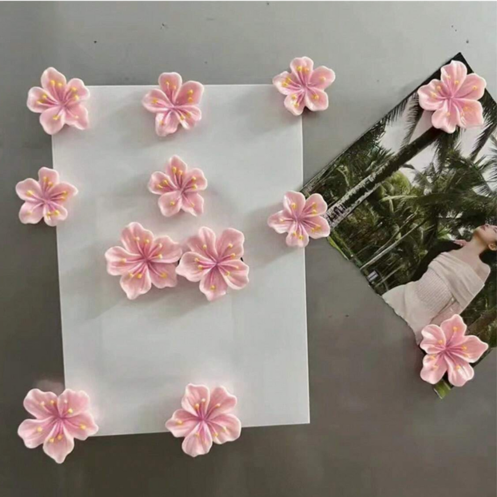flower fridge magnets