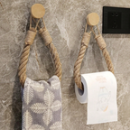 jute rope paper towel holder