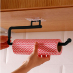 kitchen roll holder black