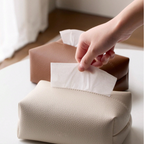 leather tissue box