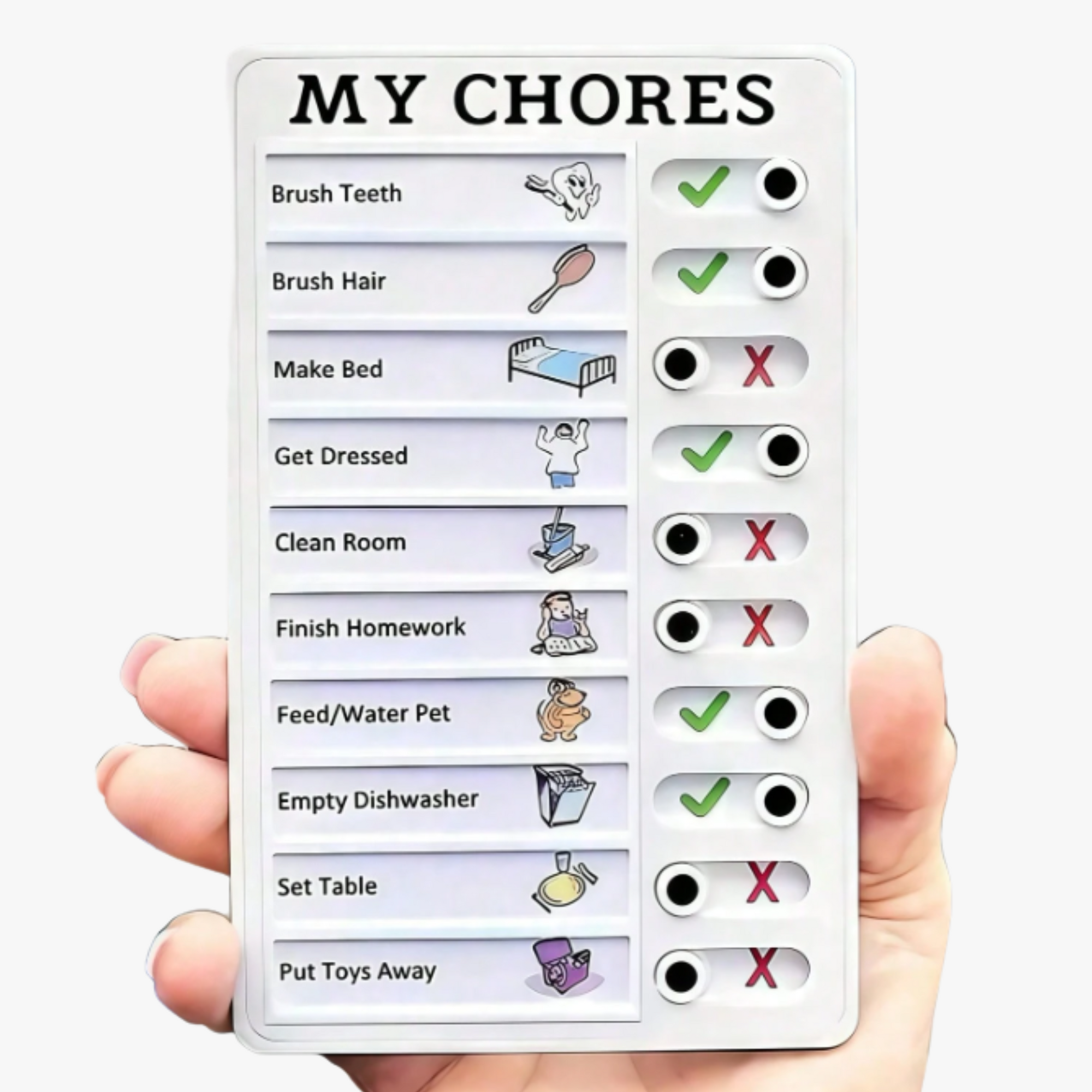 my chores chart for kids