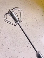 Semi-Automatic Stainless Steel Rotary Whisk