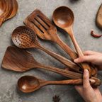 wooden cooking utensils