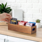wooden desktop organizer